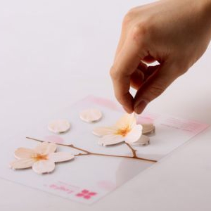 美麗的櫻花便貼