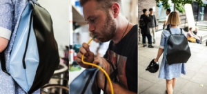 減震防摔的充氣背包