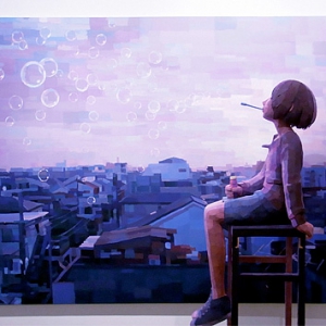 唯美畫作之2D與3D的融合