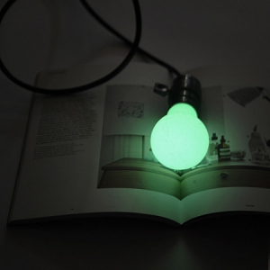 不插電的夜光燈泡