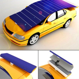 太陽能蓄電池汽車