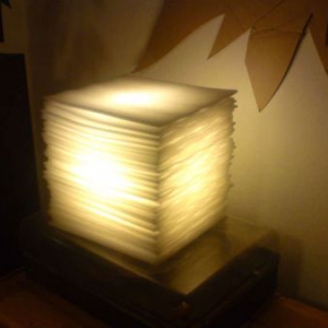 DIY泡沫燈具